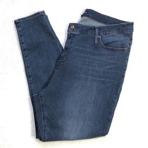 J. Crew Mercantile Curvy High-Rise Skinny Jeans in Signature Stretch